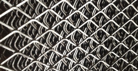 Perforated Diamond Expanded Metal Aluminium Mesh With Customized Size