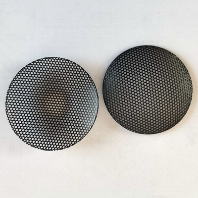 ISO9001 Custom Micro Perforated Cover Metal Speaker Mesh Grill กันสนิม