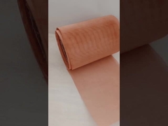 ทอธรรมดา 1M 200 ตาข่าย 0.05 มม. ตาข่ายตาข่ายทองแดงสีแดงตาข่ายหน้าจอแมลงทองแดง